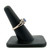 Sterling Silver Oval Cut Tanzanite with CZ Accents with Bypass Band Design Ring Size 6.75