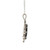 Sterling Silver Sapphire Seven Stone Oval Cut Cluster With CZ Accents Necklace