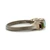 Sterling Silver Multi Semi Precious Gemstone Princess Cut Stacker Ring Size 8