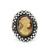 Sterling Silver Cameo Vintage Inspired Fashion Ring Size 6
