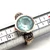 Sterling Silver 14K Blue Topaz Bezel Set With CZ Accents Fashion Ring Size 5.75