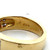 18K Yellow Gold App .75ct Round Diamond Invisible Set Princess Cut Accented Engagement Ring Size 6.25
