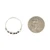 Sterling Silver "JESUS" Fashion Ring Size 9