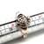 Sterling Silver Amethyst Caged Heart Claddagh Ring Size 9.5
