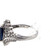 Sterling Silver Marquise Created Sapphire CZ Cluster Ring Size 7