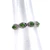Sterling Silver Marquise Cut Chrome Diopside Eternity Band Size 8