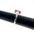 Sterling Silver Square Step Cut Pink Topaz Ring Size 7.5