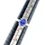 Sterling Silver Oval Cut Tanzanite Halo Ring Size 7
