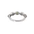 Sterling Silver Marquise Cut Chrome Diopside Eternity Band