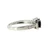 Sterling Silver Cushion Cut Chrome Diopside Halo Ring Size 7