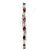 Sterling Silver Oval Cut Garnet Tennis Bracelet