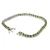 Sterling Silver Round Cut Peridot Tennis Bracelet