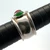 Sterling Silver Created Sapphire Emerald Ruby Wide Band Fashion Ring Size 7.5