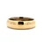 18K Two Tone Gold App .10ct Round Diamond Flush Set Mens Comfort Fit Wedding Band Size 11