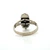 Sterling Silver Multi-stone Inlay Fashion Ring Size 9