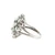 Sterling Silver Ethiopian Opal Cluster Ring Size 7