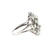 Sterling Silver Ethiopian Opal Cluster Ring Size 7