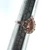 Sterling Silver Pear Cut Morganite CZ Halo Ring Size 9