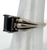 Smokey Topaz Three In One Band Ring Size 8