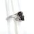 Sterling Silver Two Heart Mystic Topaz With A Diamond Two In One Band Ring Size 8