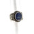 Sterling Silver Sapphire Signet Ring Size 7