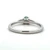 10K White Gold Round Cut Montana Blue Sapphire Diamond Accented Fashion Ring Size 6.75