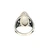 Sterling Silver Marquise Cut Moonstone Celtic Knot Ring Size 6