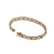 Sterling Silver Gold Tone Multi Stone Tennis Bracelet