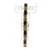 Sterling Silver Gold Tone Oval Cut Sapphire Diamond Tennis Bracelet