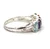Multi Stone Garnet, Citrine, Amethyst, Blue Topaz, Peridot Single Band Ring Size 9