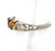 Multi Stone Citrine, Amethyst, Peridot Hearts on Band Ring Size 11