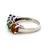 Sterling Silver Multi Stone Garnet, Amethyst, Blue Topaz, Peridot, Citrine Single Band Ring Size 5