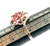 Sterling Silver Marquise Garnet Leaves Sing Band Ring Size 8