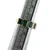 14k Yellow Gold Emerald Cut Bezel Set Emerald Ring Size 6.75