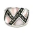 Mother of Pearl Wide Band Ring Size 6.5