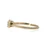 10k Yellow Gold Pear Cut Peridot & Diamond Accent Ring Size 6.5