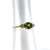 10k Yellow Gold Pear Cut Peridot & Diamond Accent Ring Size 6.5