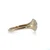 10k Yellow Gold Diamond Accent Cross Signet Ring Size 7