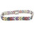 Sterling Silver Multi Colored Stones  Pink Tourmaline, Garnet, Amethyst, Peridot, Citrine, Blue Topaz Bracelet