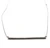 Sterling Silver Diamond Bar Necklace