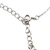 Sterling Silver Diamond Bar Necklace