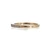 10k Yellow Gold Round Cut Diamond Stacker Ring Size 7