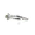 10k White Gold Marquise Cut East West Set Peridot Halo Ring Size 7