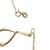 14K Yellow Gold Open Teardrop Round Cut Diamond Accent Pendant Necklace 18"