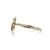 14k Yellow Gold Oval Cut Citrine & Diamond Accent Bee Ring Size 6.75