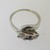 Vintage 14k White Gold Sapphire and Diamond Ring Size 6