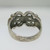 Sterling Silver CW Filigree Ring Size 8.5*