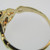 14k Yellow Gold European Cut Approx .10ct Diamond Ring Size 5