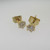 14k Yellow Gold Approx .25ct Diamond Stud Earrings