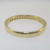 14k Yellow Gold Approx .22ct TW Round Brilliant Diamond Band Size 6 1/4